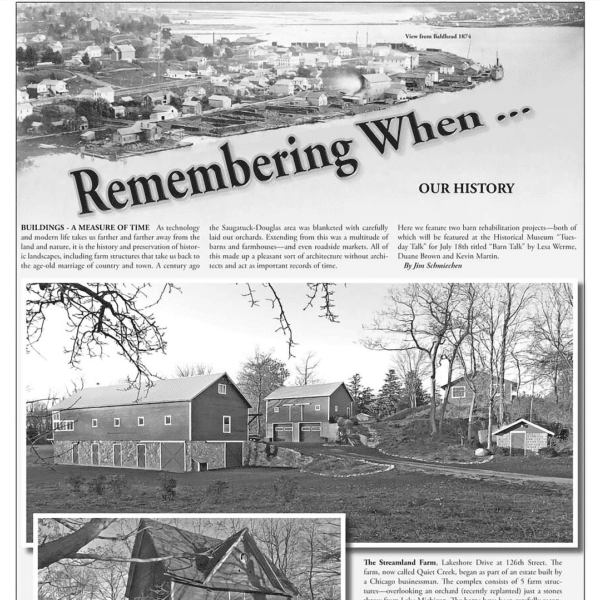 Clipping of a Remembering When article