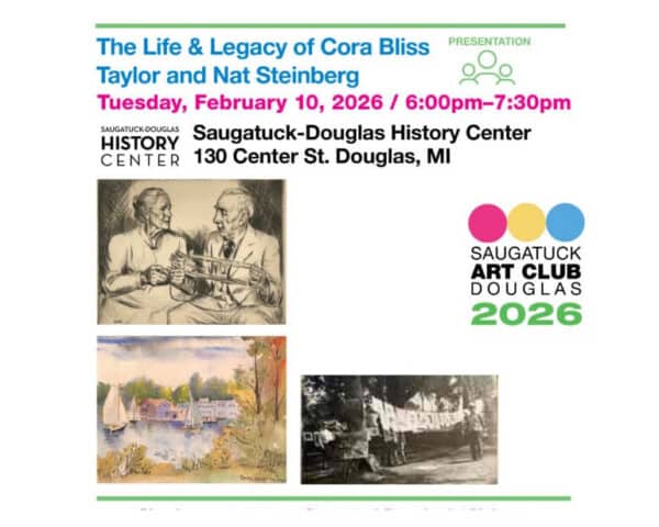 Poster for "Life and Legacy of Cora Bliss Taylor and Nat Steinberg"