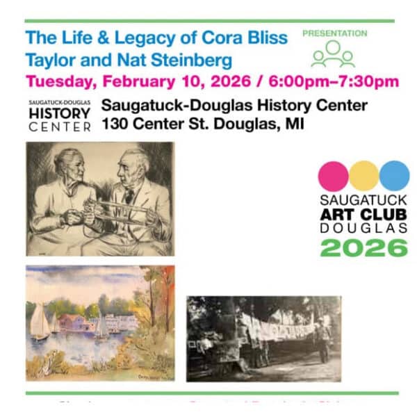 Poster for "Life and Legacy of Cora Bliss Taylor and Nat Steinberg"